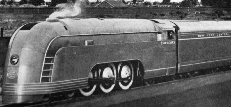 Illustration for article titled The Zeppelin Train, The Aerotrain And Other Classic Streamlined Trains
